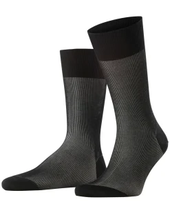FALKE sokken 13141 Zwart / Wit Sale
