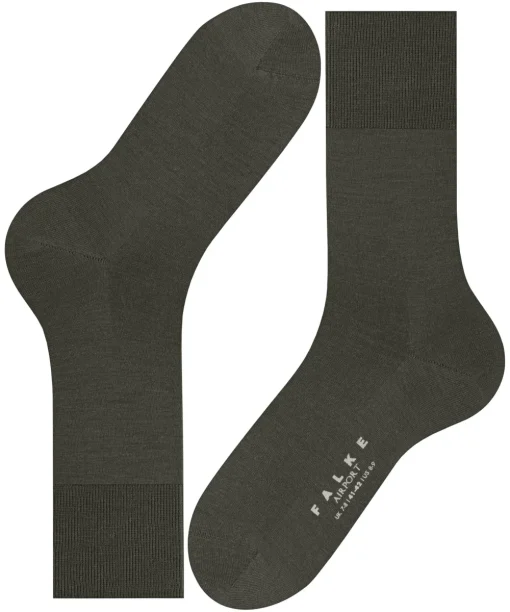 FALKE sokken AIRPORT 14435 Groen Hot
