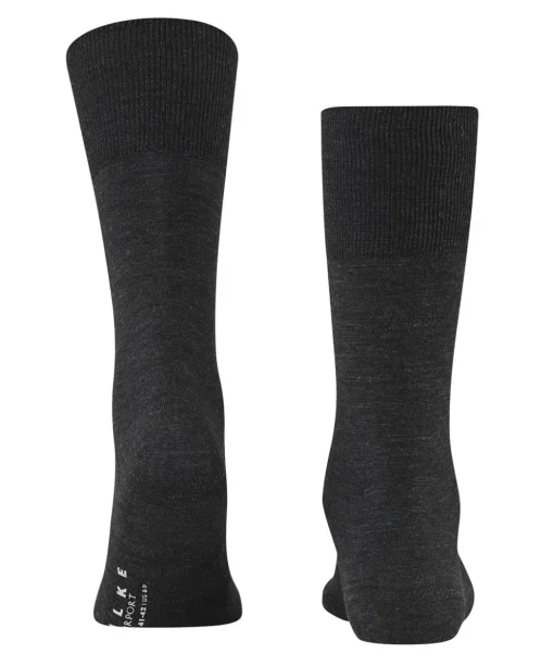 FALKE sokken AIRPORT 14435 Grijs Melange Clearance