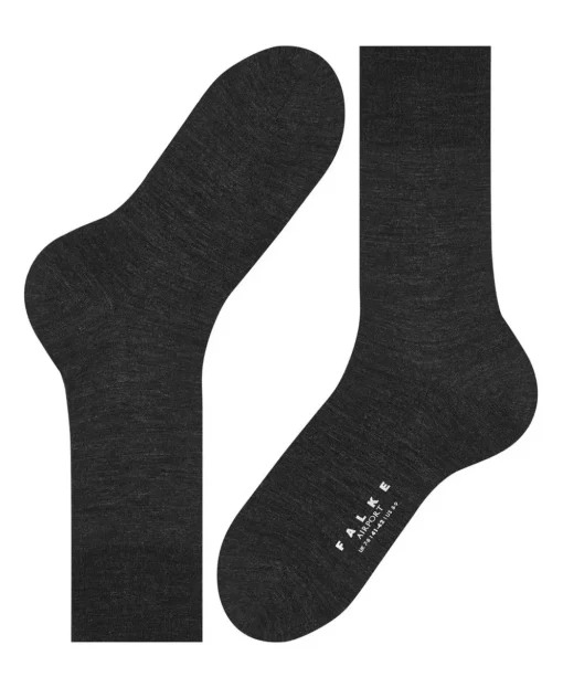 FALKE sokken AIRPORT 14435 Grijs Melange Clearance
