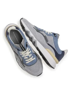 Floris van Bommel sneakers SFM-10136 Licht Blauw New