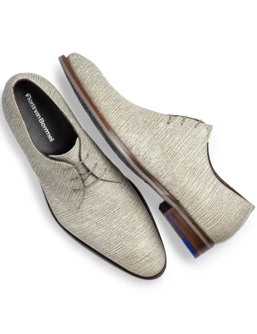 Floris van Bommel veterschoen SFM-30150 Licht Groen Outlet