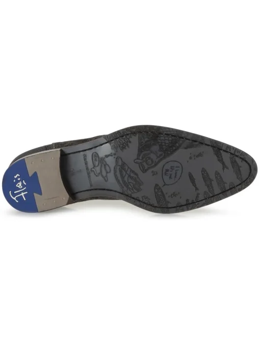 Floris van Bommel veterschoen SFM-50090 Taupe Best