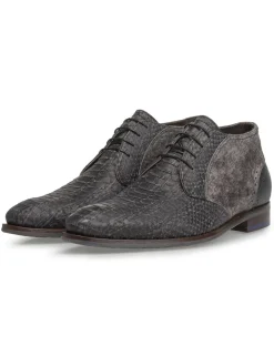 Floris van Bommel veterschoen SFM-50090 Taupe Best