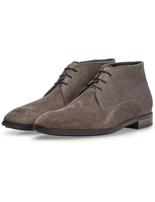 Floris van Bommel veterschoen SFM-50121 Taupe Online