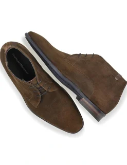 Floris van Bommel veterschoen SFM-50121 Camel Best