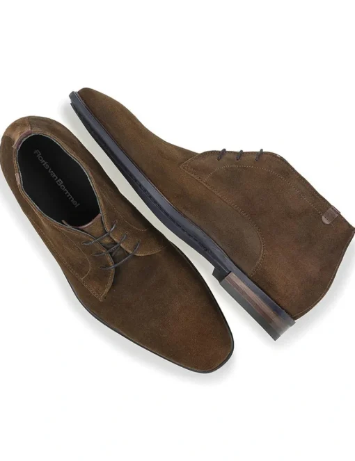 Floris van Bommel veterschoen SFM-50121 Camel Best