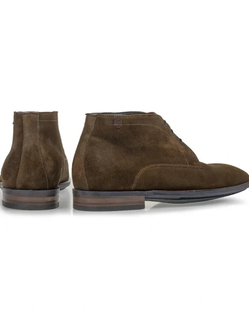 Floris van Bommel veterschoen SFM-50121 Camel Best