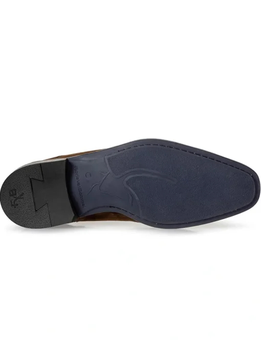 Floris van Bommel veterschoen SFM-50121 Camel Best