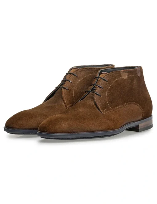 Floris van Bommel veterschoen SFM-50121 Camel Best