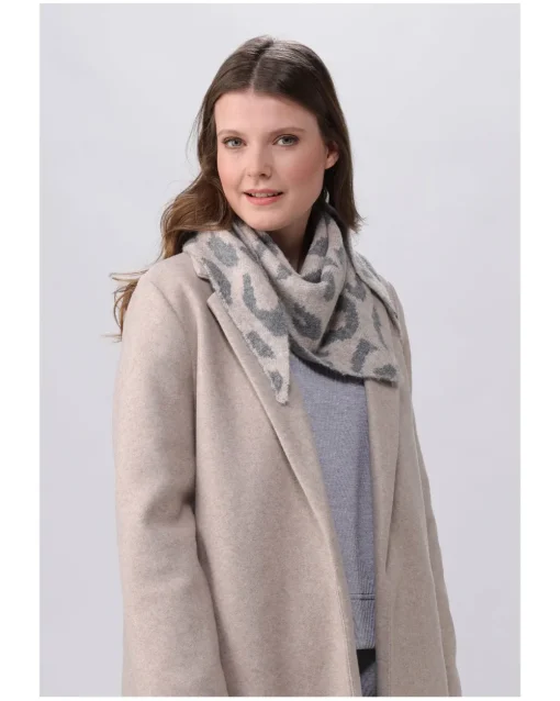 Fraas sjaals 647019 Licht Bruin Best