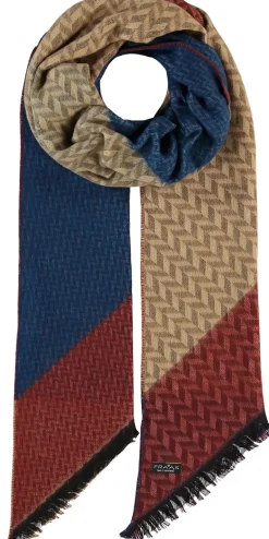 Fraas sjaals 642006 Blauw Fashion
