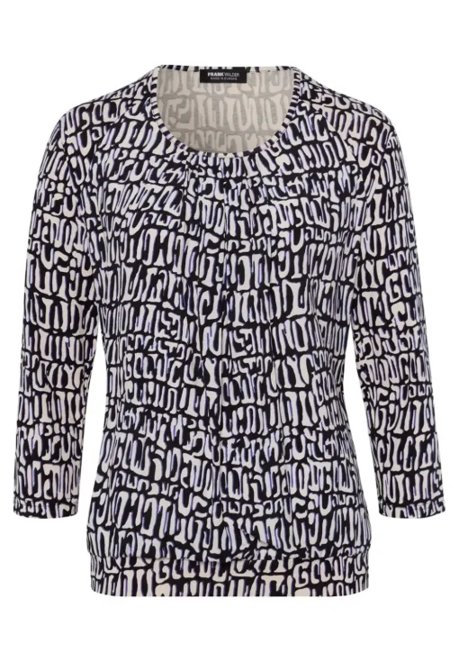 Frank Walder blouse 722423 Lila Sale