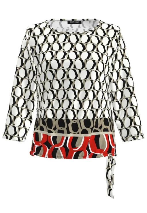 Frank Walder blouse 724403 Rood Outlet