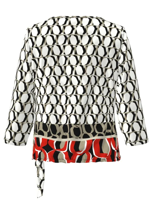 Frank Walder blouse 724403 Rood Outlet
