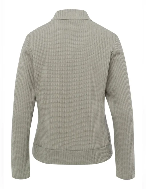 Frank Walder gebreid vest 203001 Groen Best