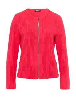 Frank Walder gebreid vest 715001 Rood Best