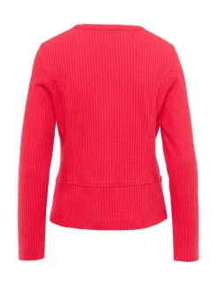 Frank Walder gebreid vest 715001 Rood Best