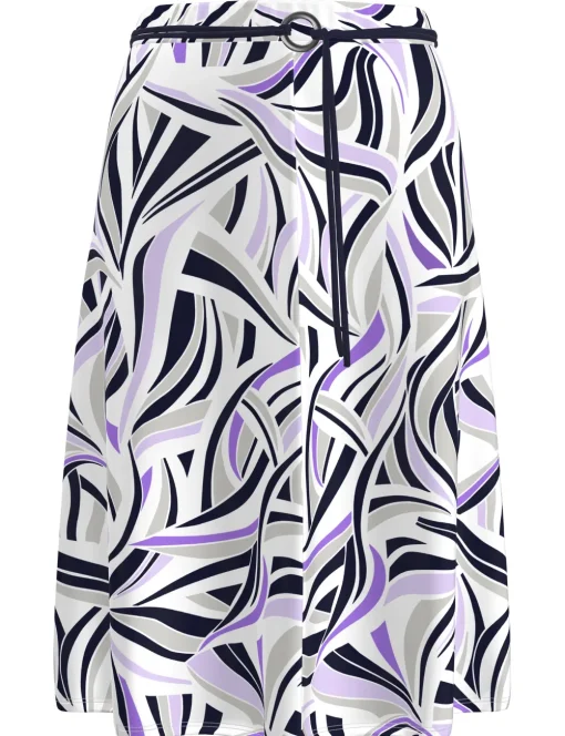 Frank Walder midi rok 601205 Lila Sale