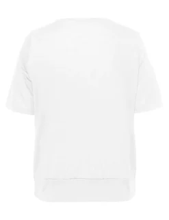 Frank Walder t-shirts 303401 Ecru Fashion