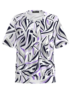 Frank Walder t-shirts 715422 Lila Discount