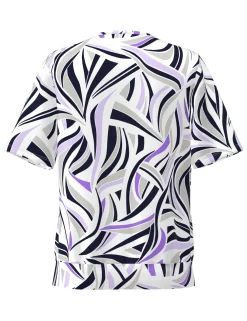 Frank Walder t-shirts 715422 Lila Discount