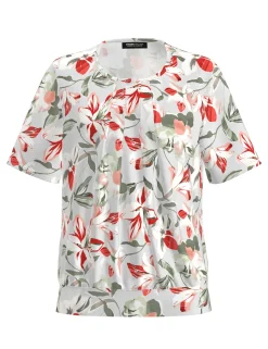 Frank Walder t-shirts 715422 Licht Grijs Clearance