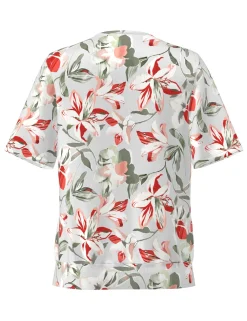 Frank Walder t-shirts 715422 Licht Grijs Clearance