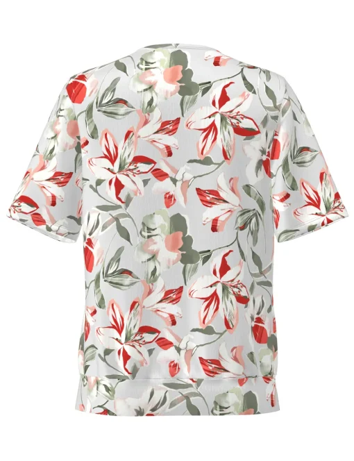 Frank Walder t-shirts 715422 Licht Grijs Clearance