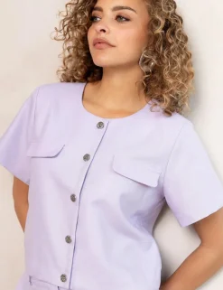 Freebird blazer Lieve Wv-Shiny-Bo Lila Hot