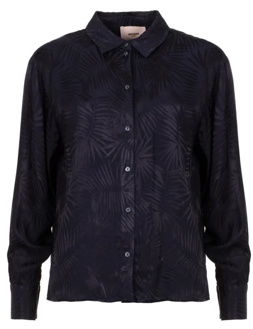 Freebird blouse Jemmy Wv-Jaquard- Marine Hot