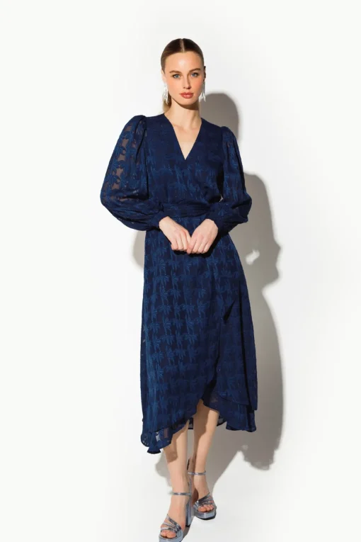 Freebird jurk Blossom Layer F-W Licht Blauw Hot