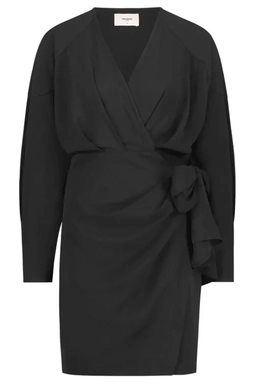 Freebird jurk Kolette Wv-Drape- Zwart New