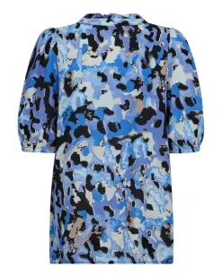 Freequent blouse 203772-LEXEY-SH Kobalt New