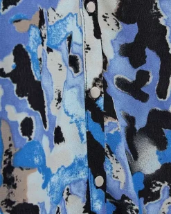 Freequent blouse 203772-LEXEY-SH Kobalt New