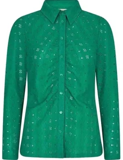 Freequent blouse often-bl Groen Best