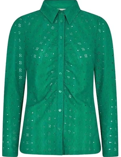 Freequent blouse often-bl Groen Best