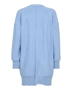 Freequent gebreid vest 121951-CLAURA-L-C Licht Blauw Online