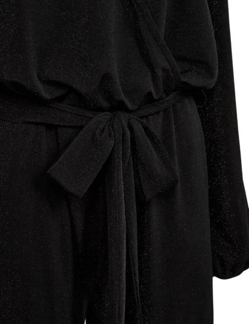 Freequent jumpsuits 205157-GLITT-JUMP Zwart Sale