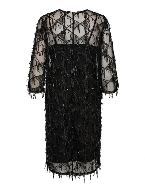 Freequent jurk 205283-GLINS-DRES Zwart New