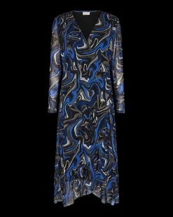 Freequent jurk WHIRL-DRESS Kobalt Best