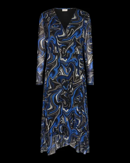 Freequent jurk WHIRL-DRESS Kobalt Best