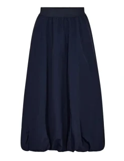 Freequent maxi rok 205742-MINDY-SK Donker Blauw Outlet