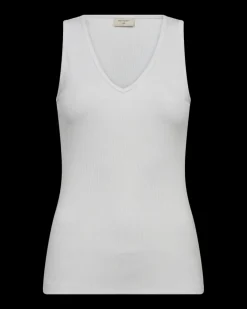 Freequent tops 204114-LINI-TANKT Wit Sale