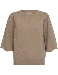 Freequent trui 202294-CLAURA-PUL Taupe Best