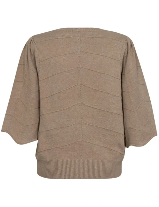 Freequent trui 202294-CLAURA-PUL Taupe Best