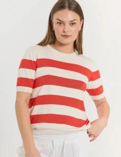 Freequent trui 205691-PIXIE-PULL Rood Hot