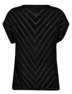Freequent t-shirts 206109-ELINA PU Zwart Sale