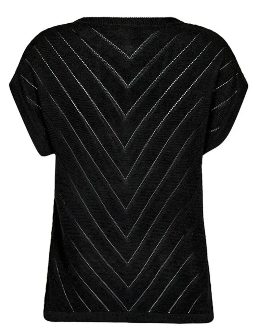 Freequent t-shirts 206109-ELINA PU Zwart Sale