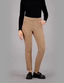 Gardeur pantalons Slim Fit zene28 600261 Licht Bruin Discount